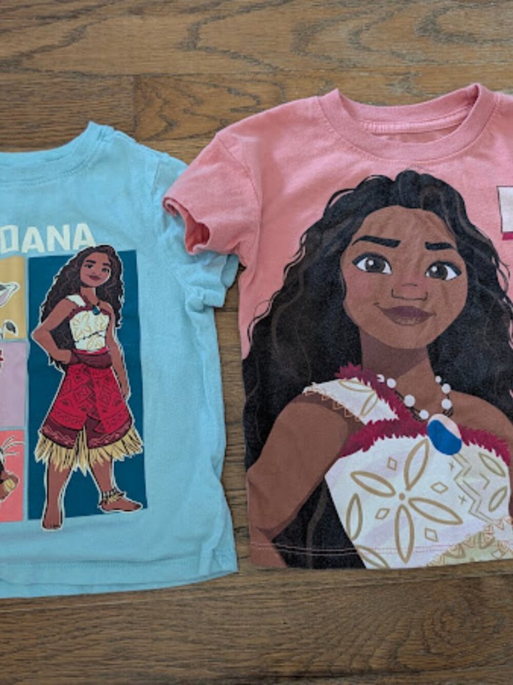 Set of 2 Moana Disney T-Shirts 2T